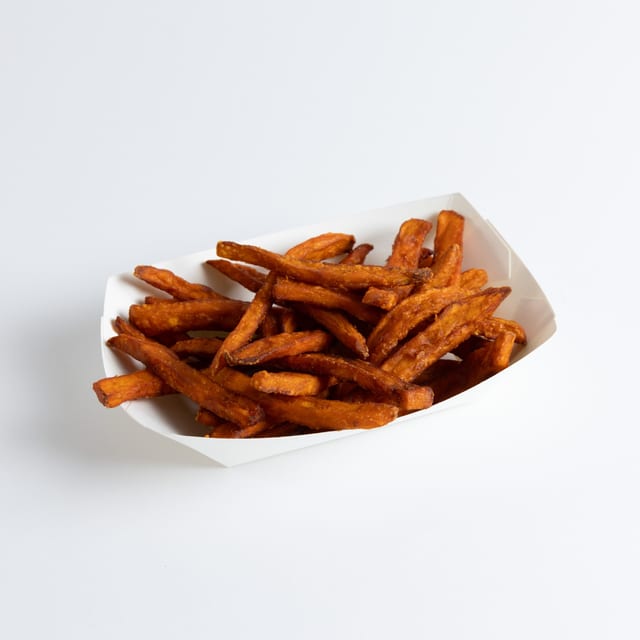 SWEET POTATO FRIES.