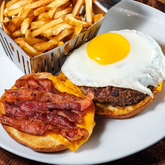UP ALL NIGHT BURGER.
