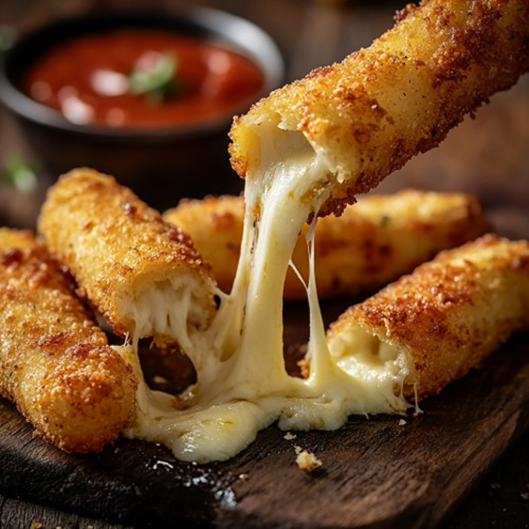 Mozzarella Sticks That Melt in Your Mouth