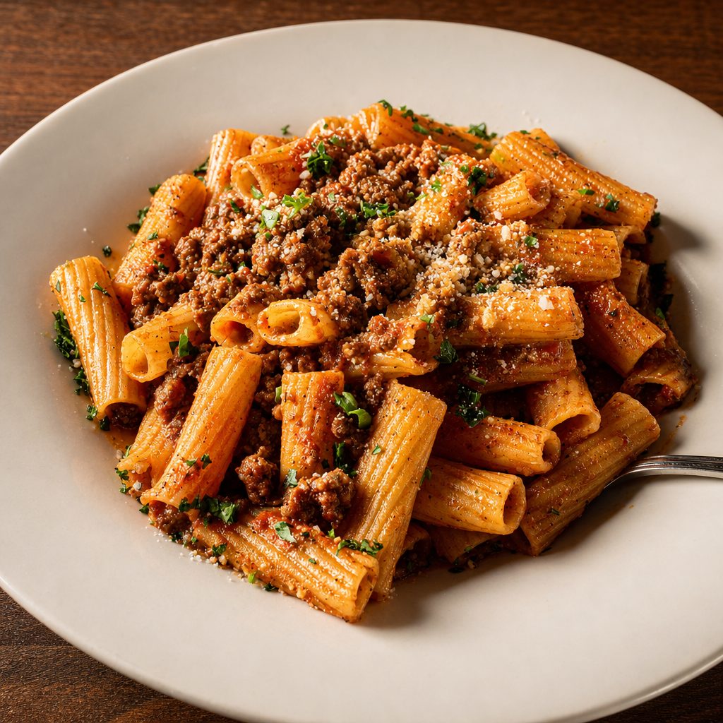 Bolognese Pasta.