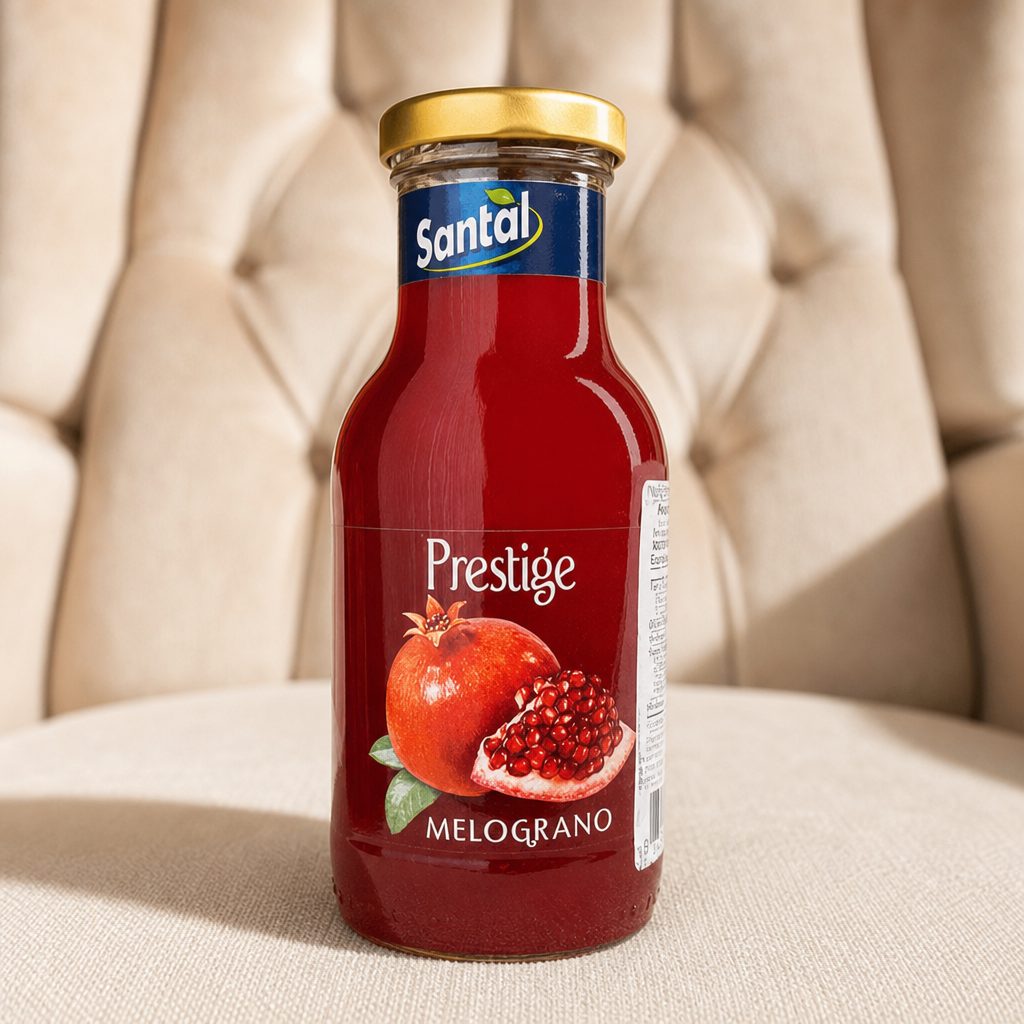 Santal Pomegranate Juice.