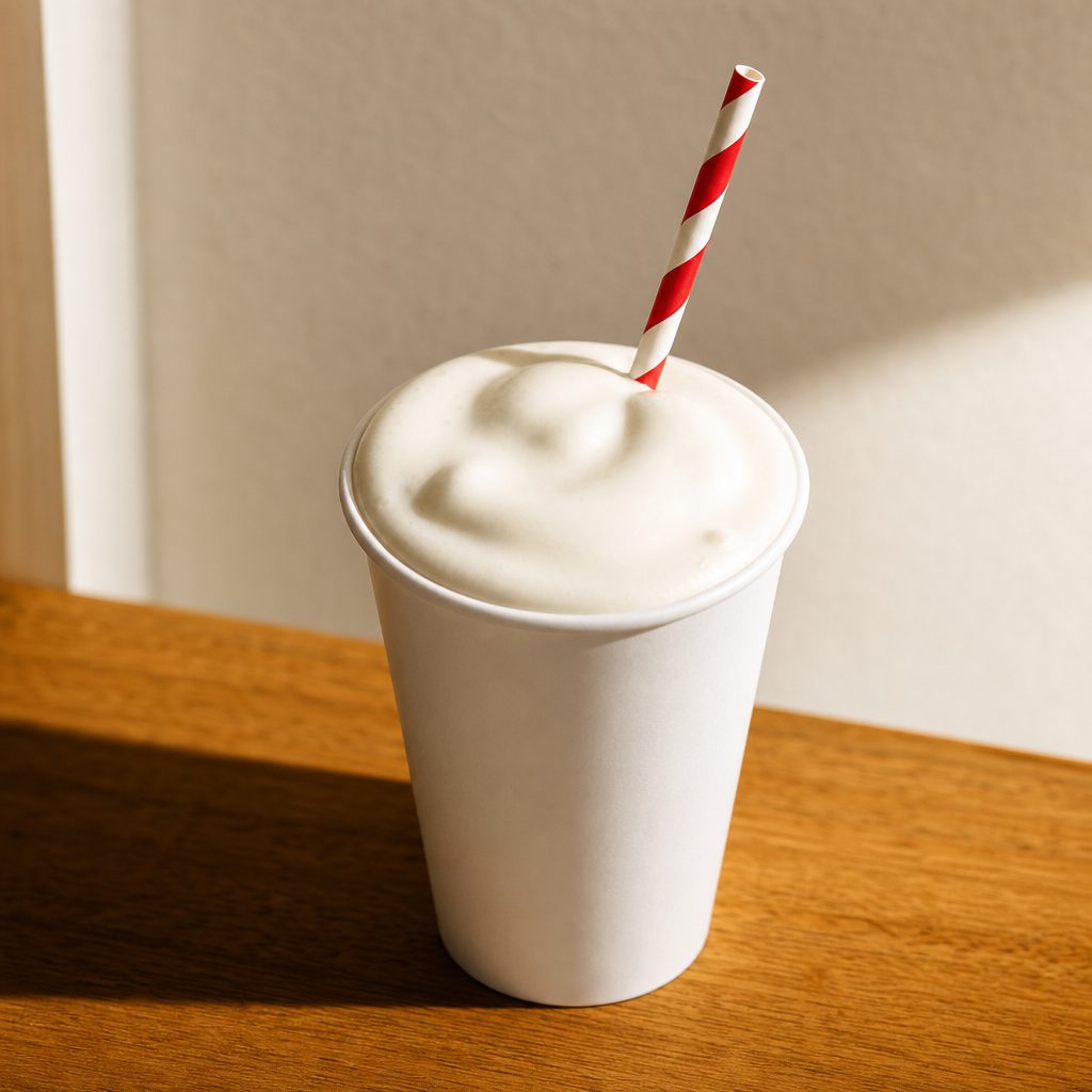 Mint Chocolate Chip Shake.