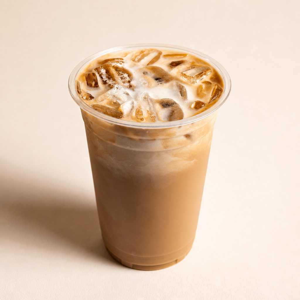 Fresh Brewed Iced Coffee.