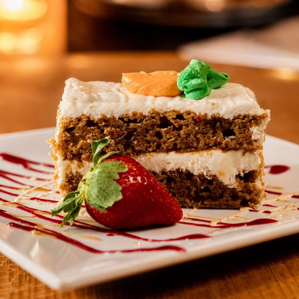 Gourmet Carrot Cake.