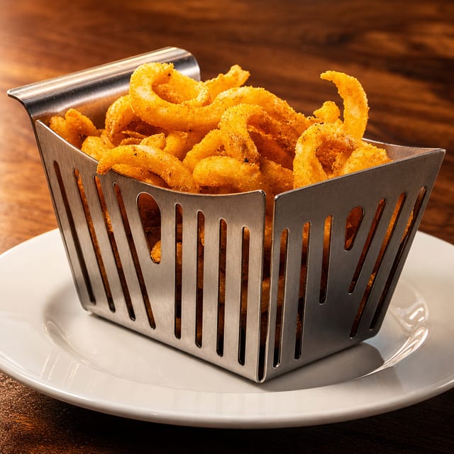 SEASONED FRIES.