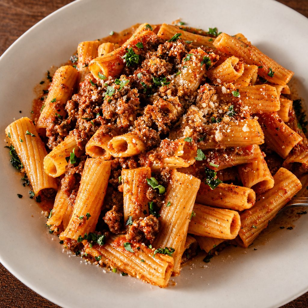 Bolognese Pasta.