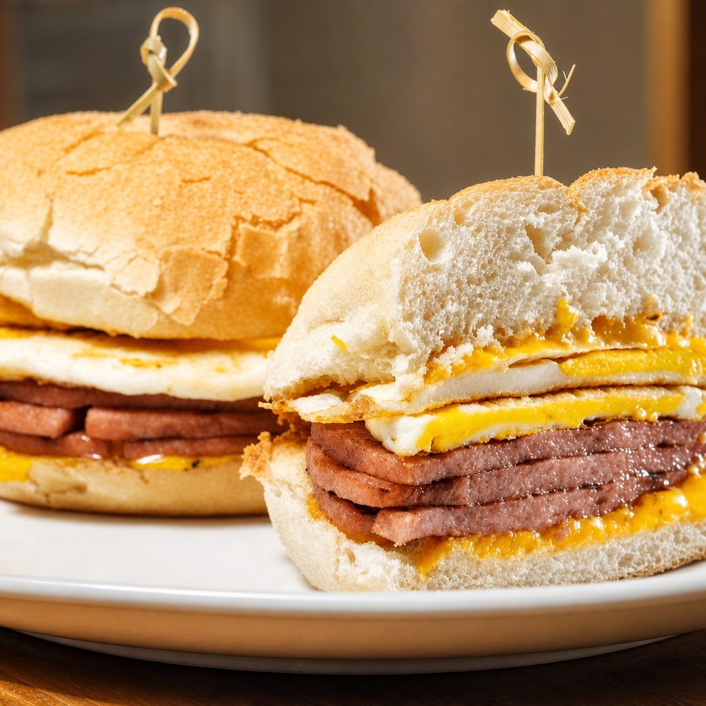 Taylor Ham Sandwich.