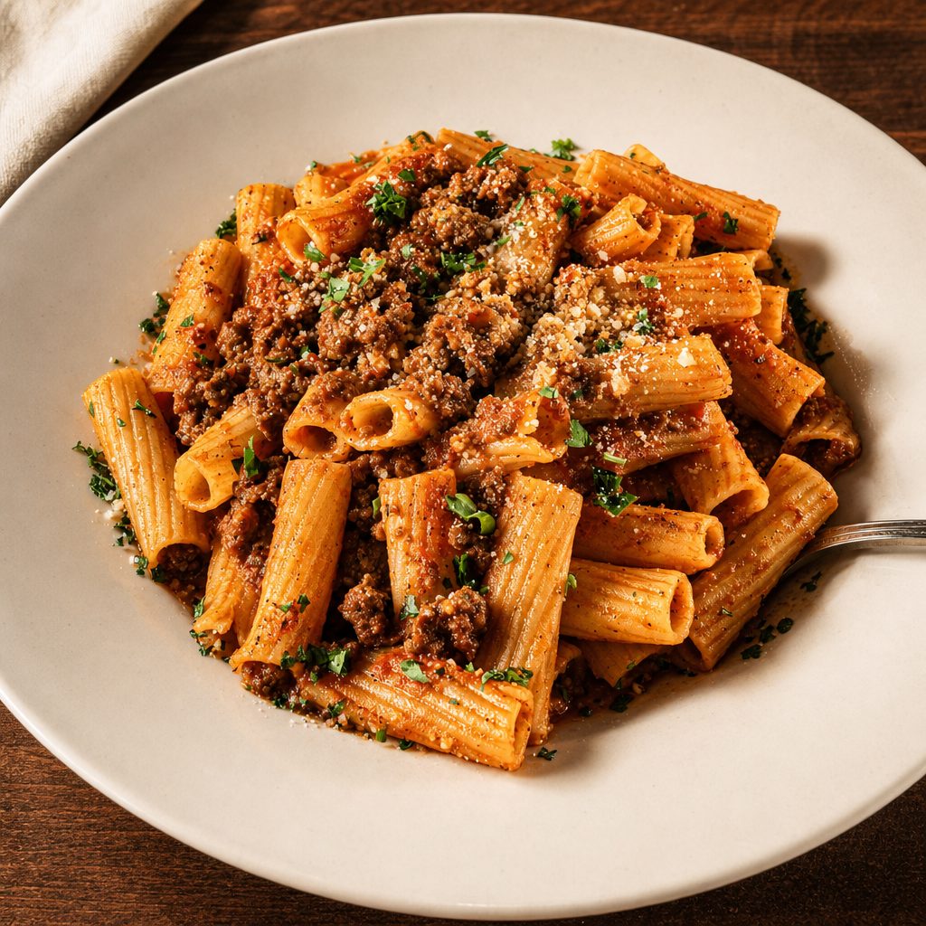 Bolognese Pasta.