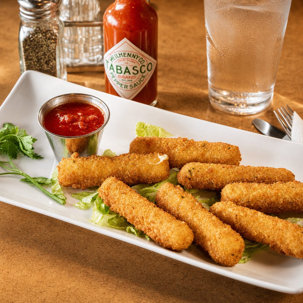 Mozzarella Sticks.