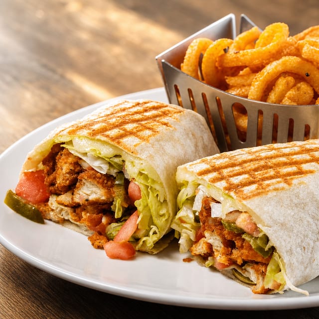 BUFFALO CHICKEN WRAP.