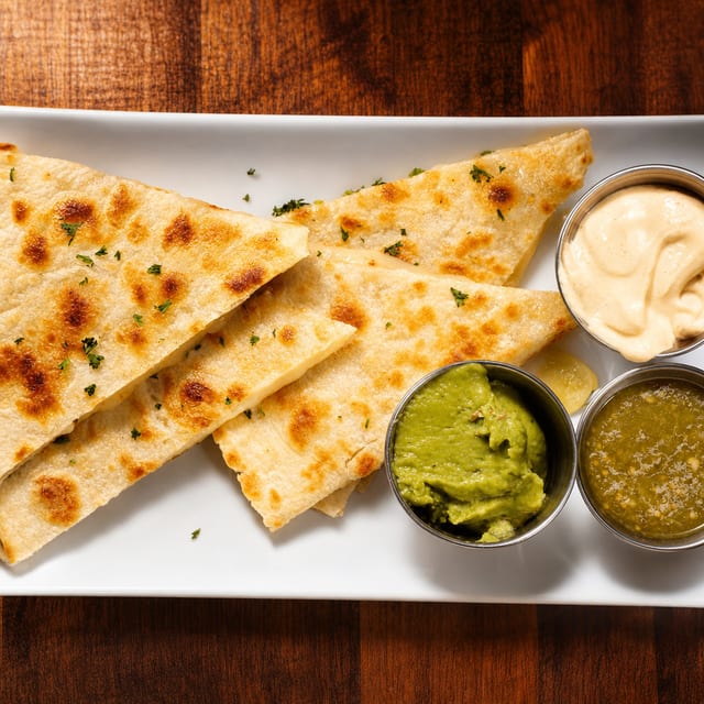 VEGGIE QUESADILLA.