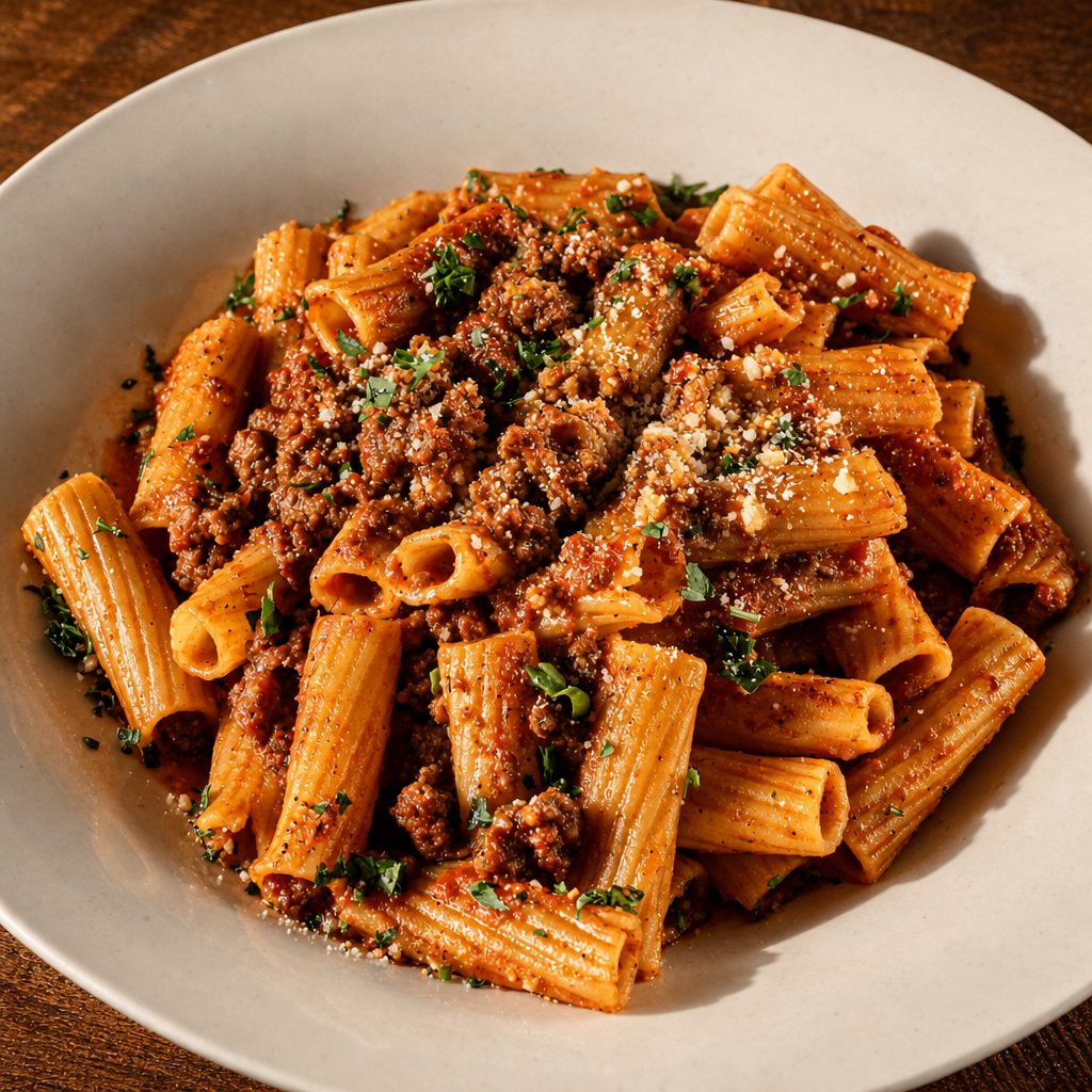 Bolognese Pasta.