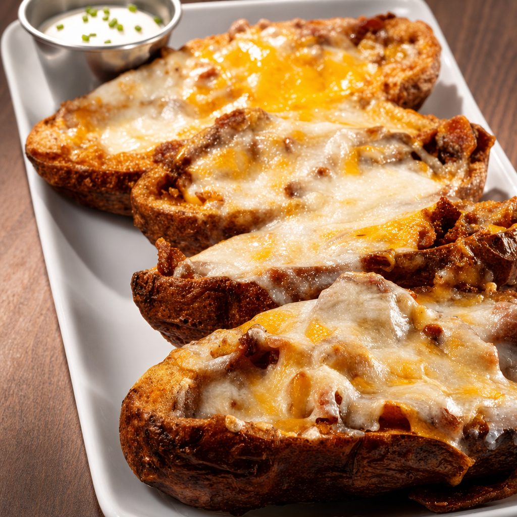 Loaded Potato Skins.