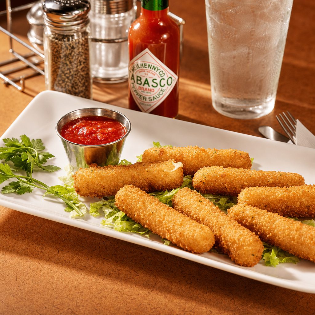 MOZZARELLA STICKS.