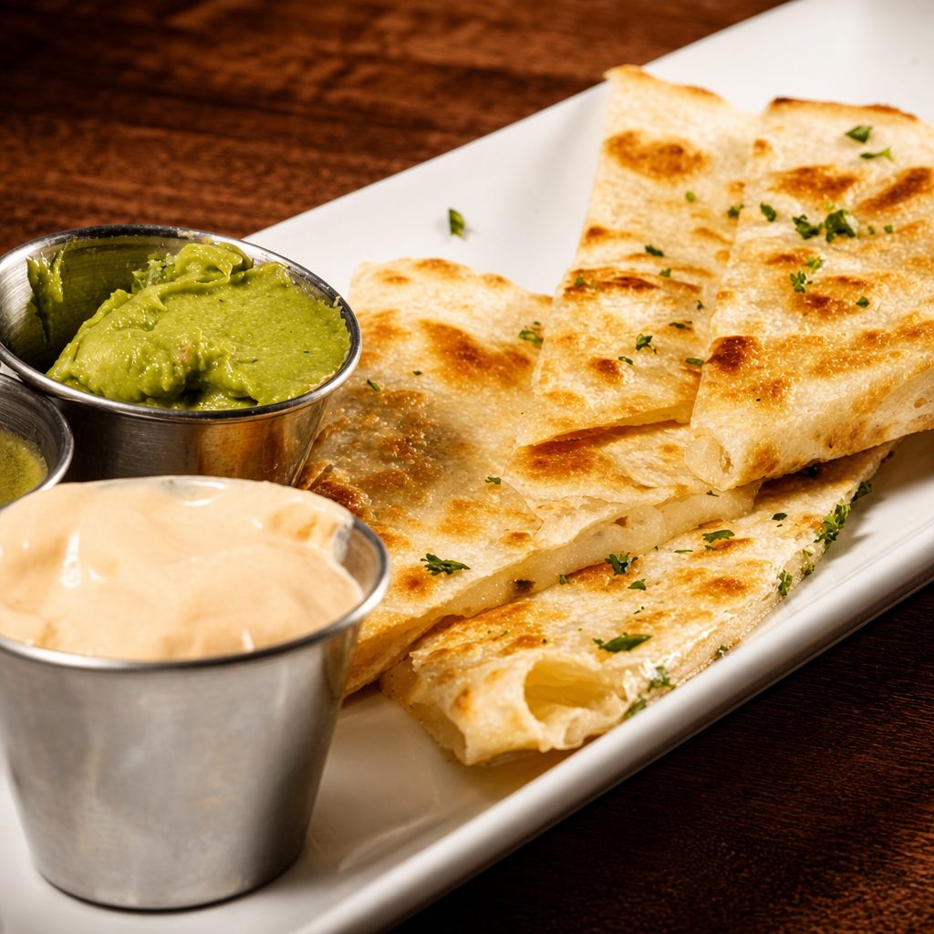 Cheese Quesadilla.