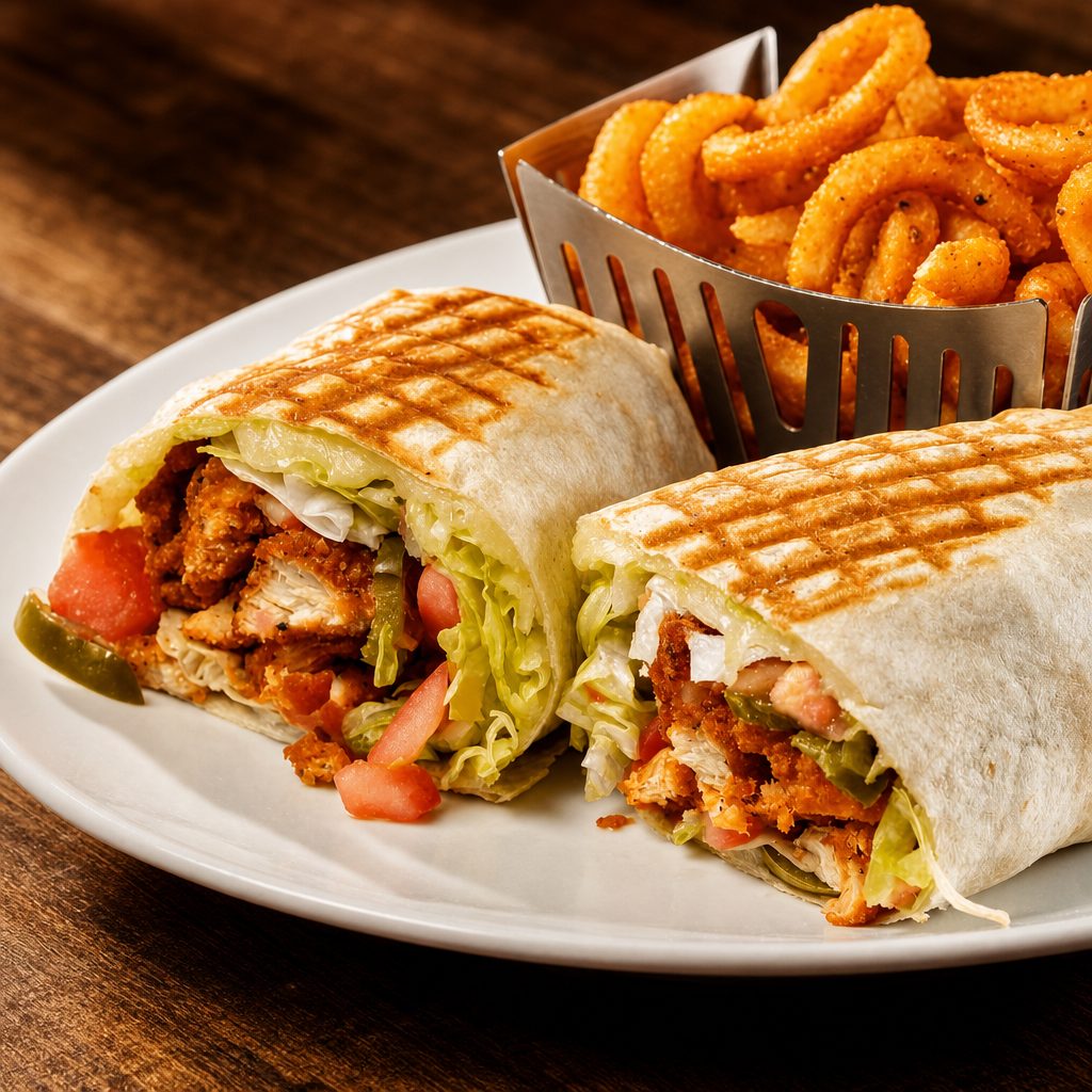Buffalo Chicken Wrap.