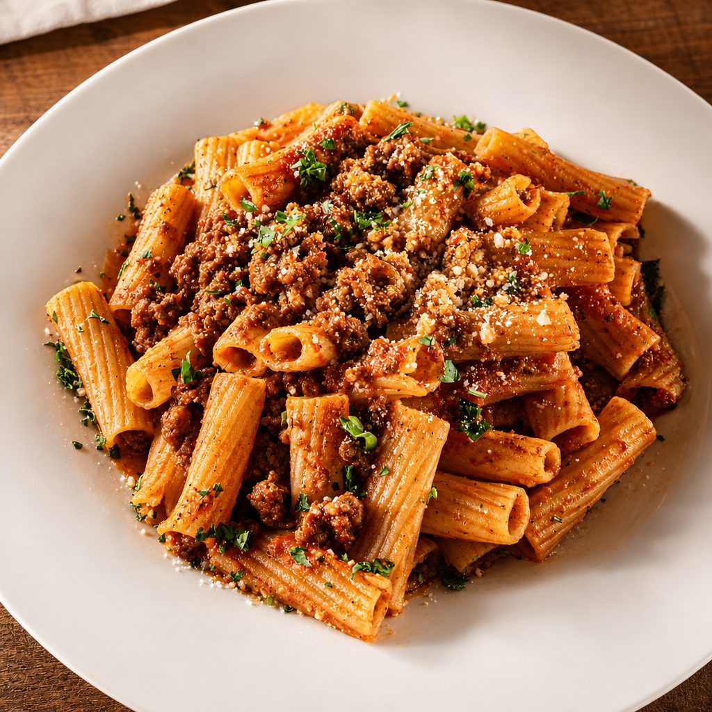 Bolognese Pasta.