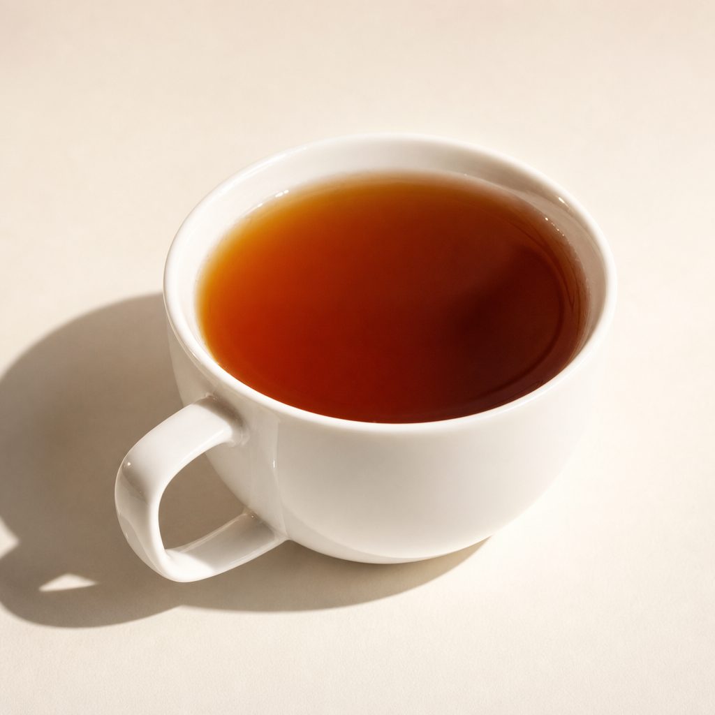 Hot Lipton Tea.