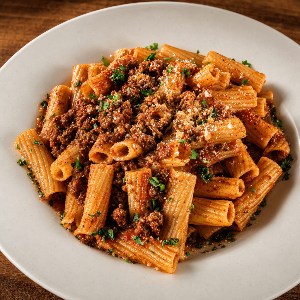 Bolognese Pasta.
