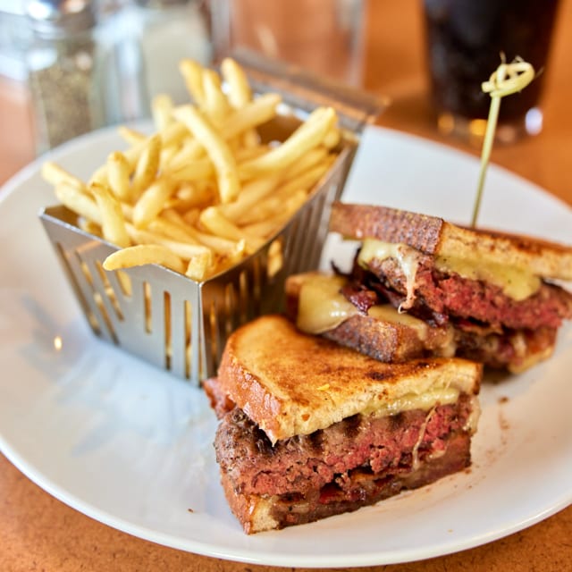 GOTHAM PATTY MELT BURGER.