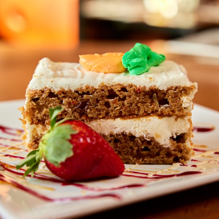 Delicious Carrot Cake Awaits