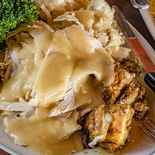 ROASTED TURKEY.