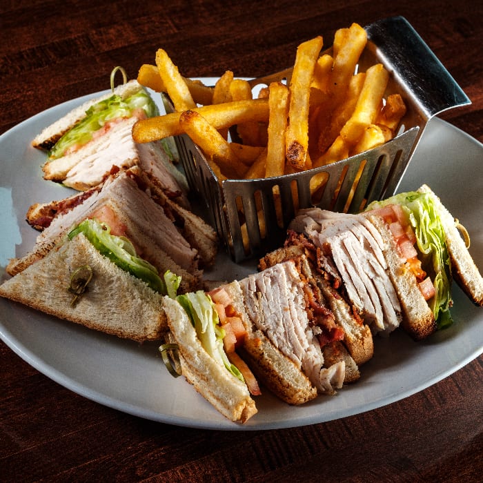 Triple Decker Club Sandwiches.